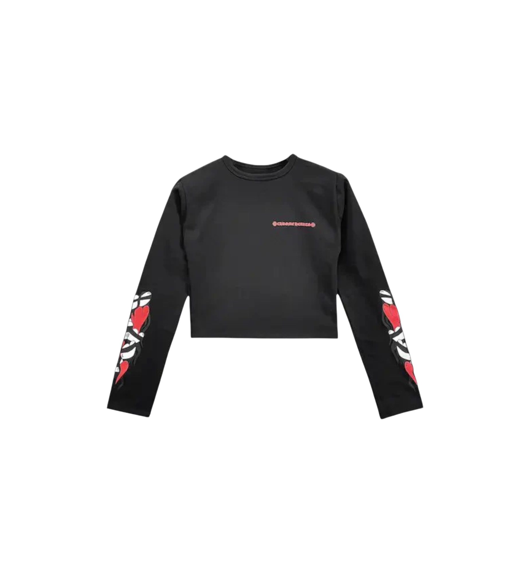 Chrome Hearts Matty Boy Sick Heart Biking L/S Tee "Black"