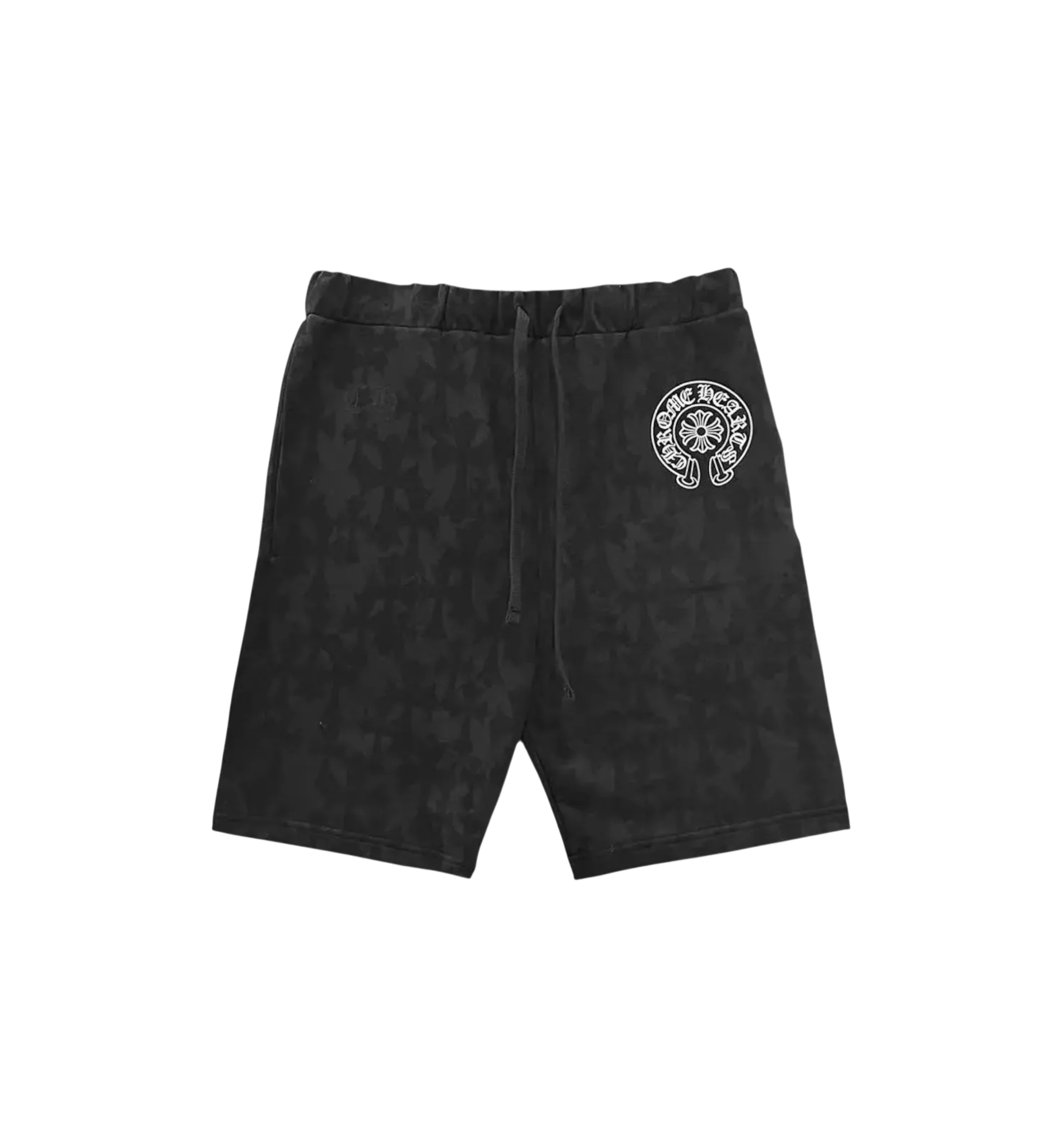 Chrome Hearts Monogram Horseshoe Logo Shorts "Black"
