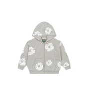 Denim Tears Cotton Wreath Zip Hoodie "Grey" (Kids)
