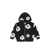 Denim Tears Cotton Wreath Zip Hoodie "Black" (Kids)