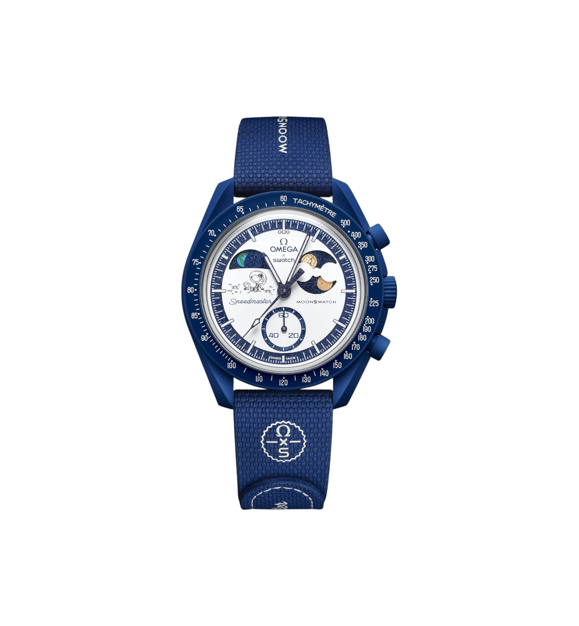Swatch x Omega Bioceramic Moonswatch Mission To Earthphase Moonshine Snoopy Gold "Hunter's Moon"