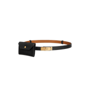 Hermes Kelly Pocket 18 Belt Gold Hardware "Noir"