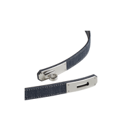 Hermes Kelly Jean 18 Belt Palladium Hardware "Bleu Indigo/Blanc/Bleu Navy"