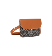 Goyard Coursier Messenger Bag "Black & Tan"