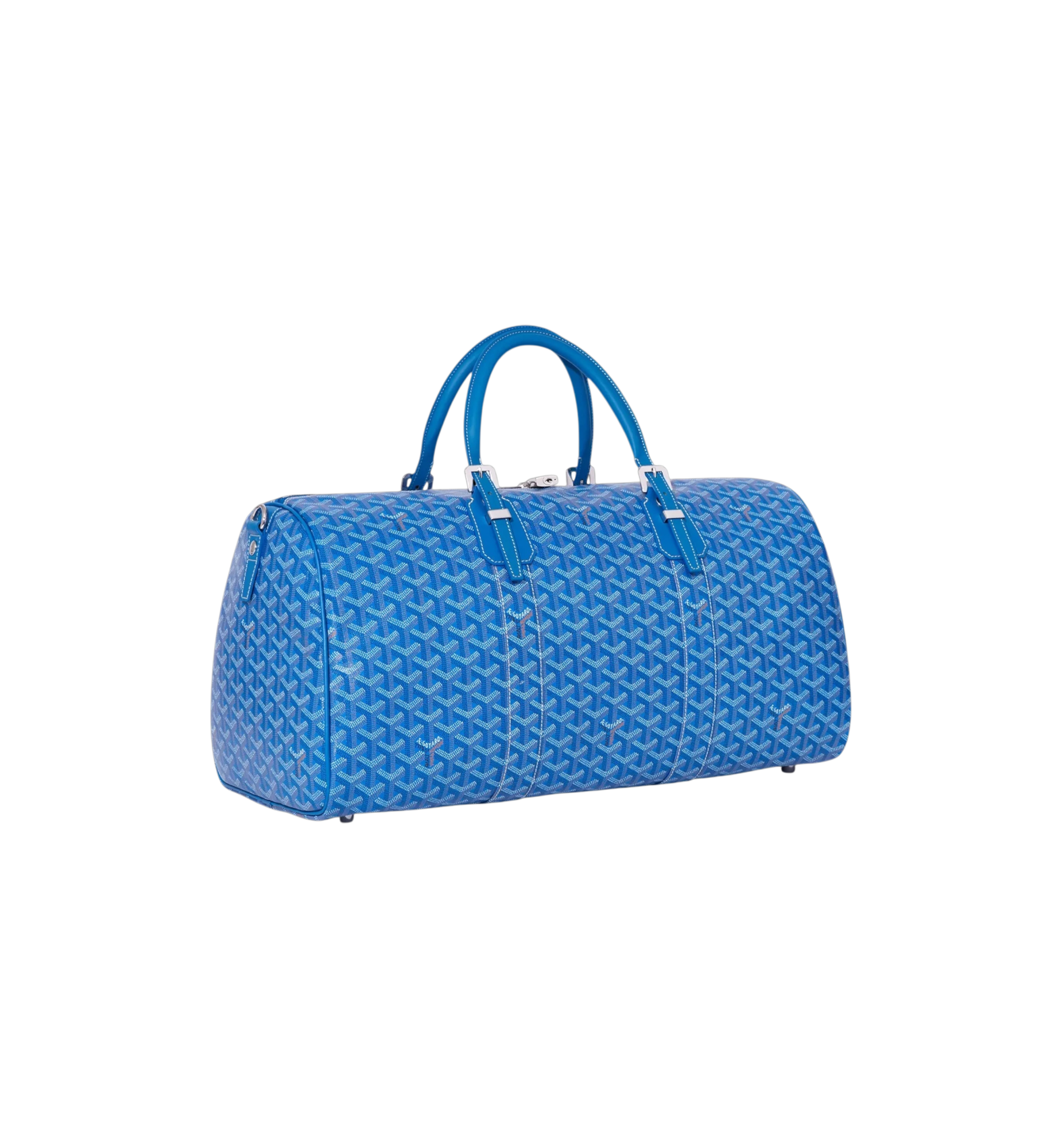Goyard Boston 50 Bag "Sky Blue"