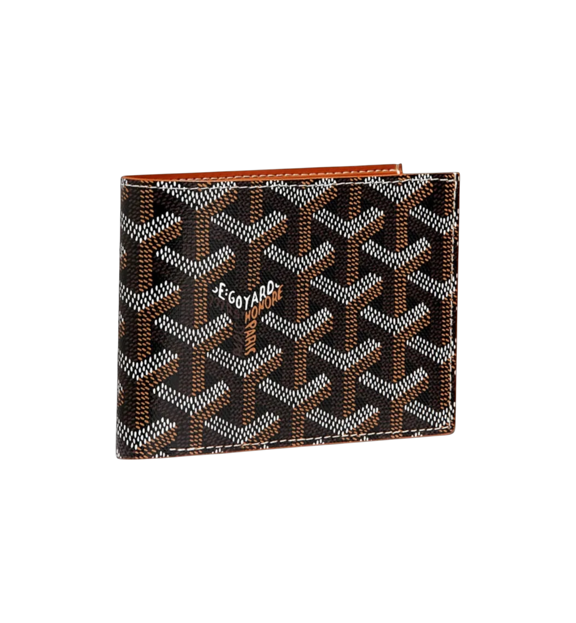 Goyard Victoire Wallet "Black & Tan"