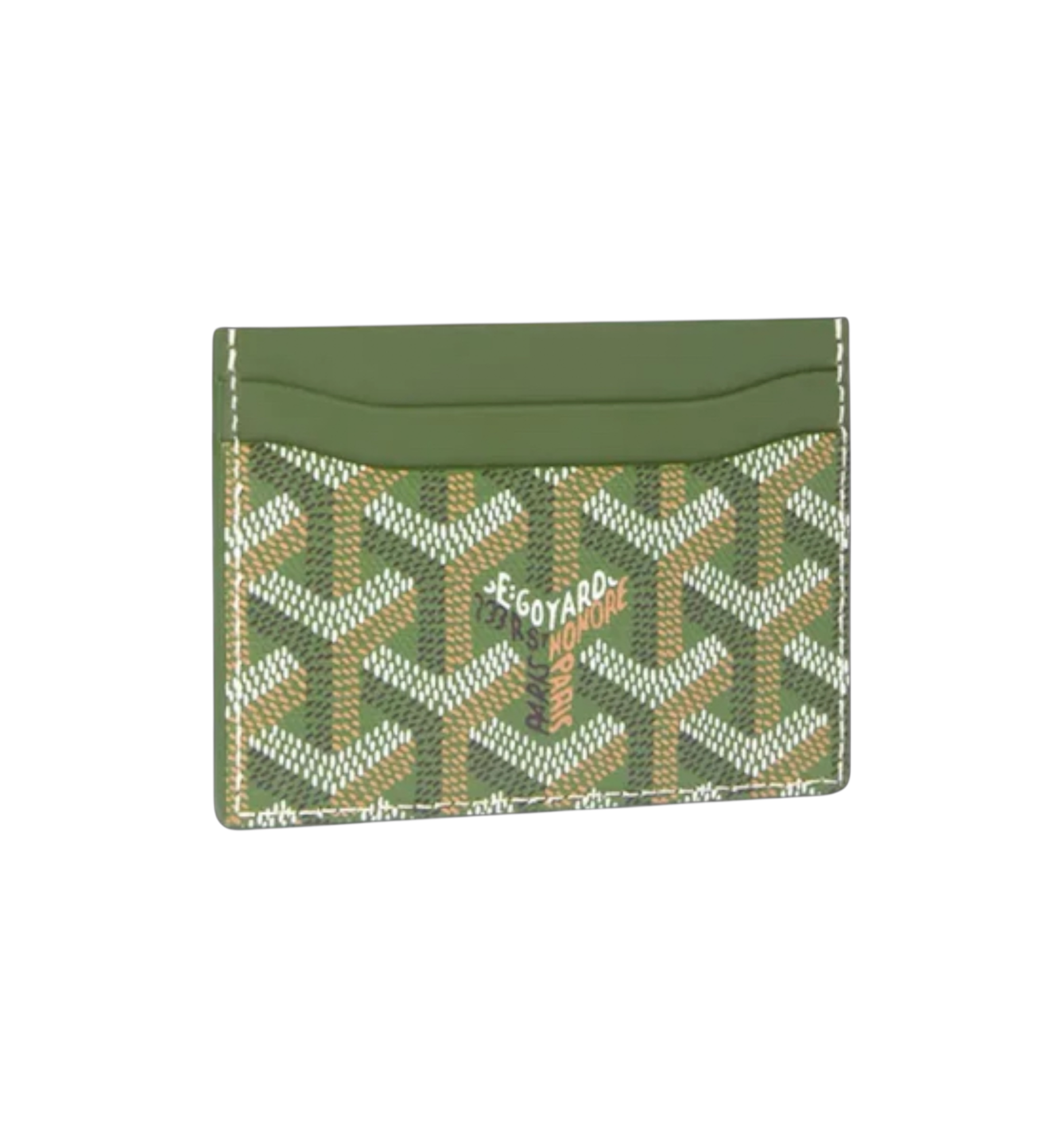 Goyard Saint Sulpice Card Wallet "Khaki"