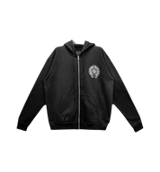 Chrome Hearts Miami Exclusive Zip Up Hoodie "Black"