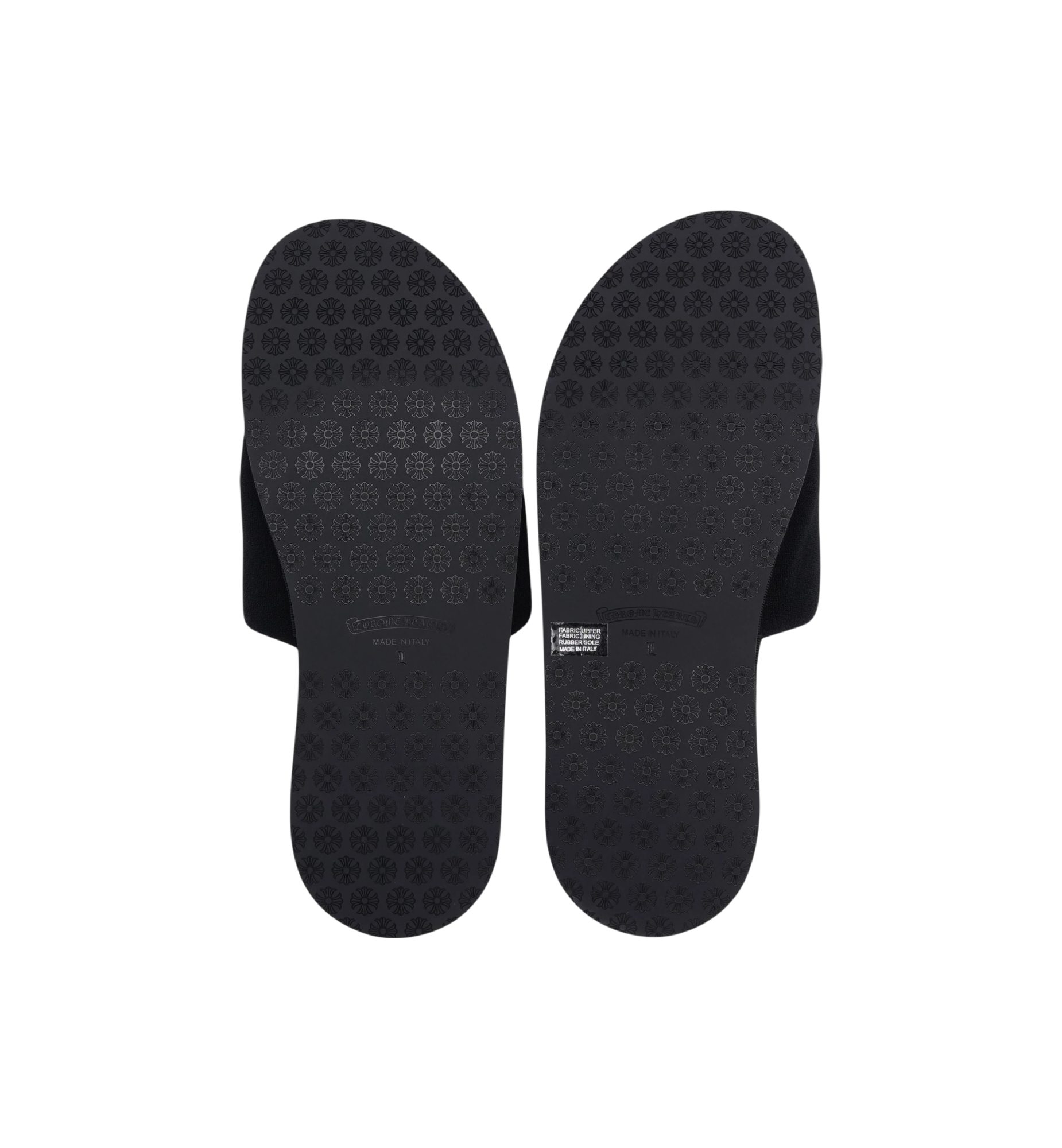 Chrome Hearts Hotel Slippers "Black"