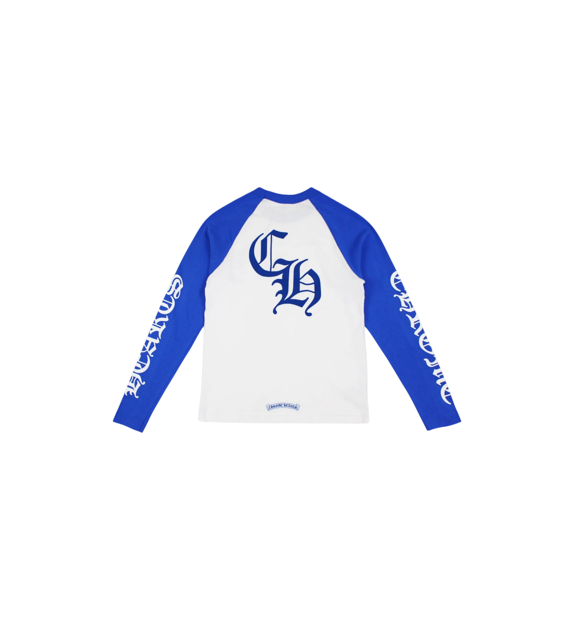 Chrome Hearts CH Baseball Shirt "White/Blue"