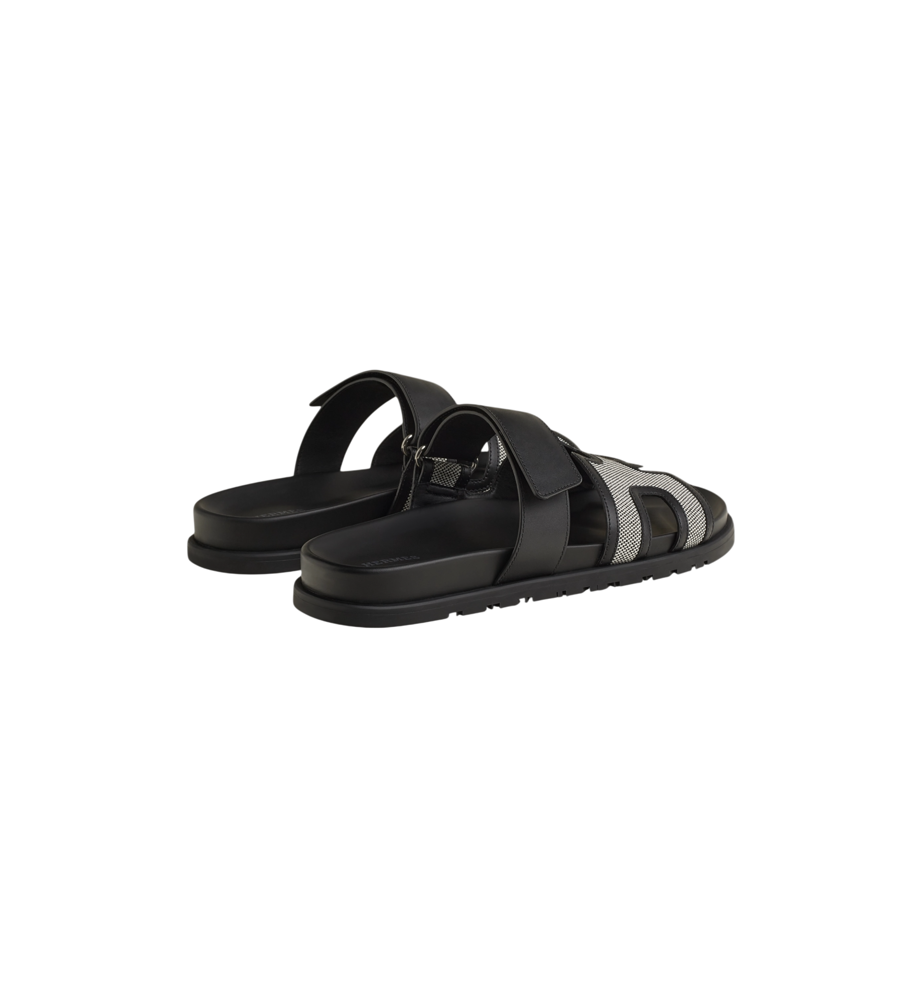 Hermes Chypre Sandal "Prunoir/Noir"