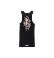 Chrome Hearts x Deadly Doll Tank Top "Black/Pink" (Women's)