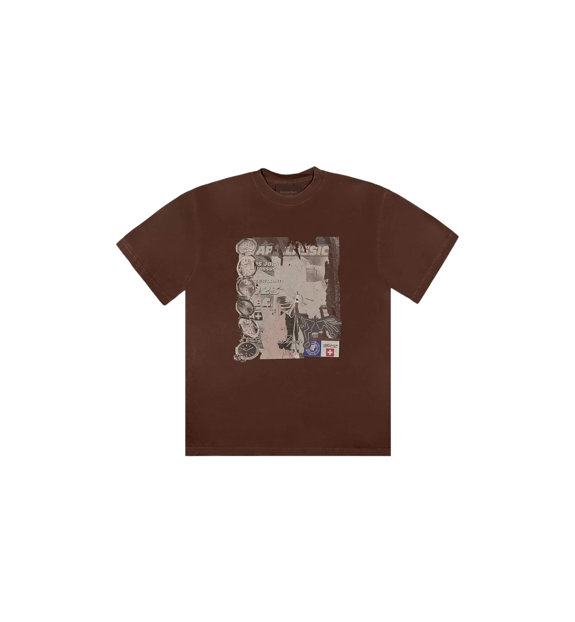 Travis Scott CJ x Audemars Piguet Classic Tee "Brown"