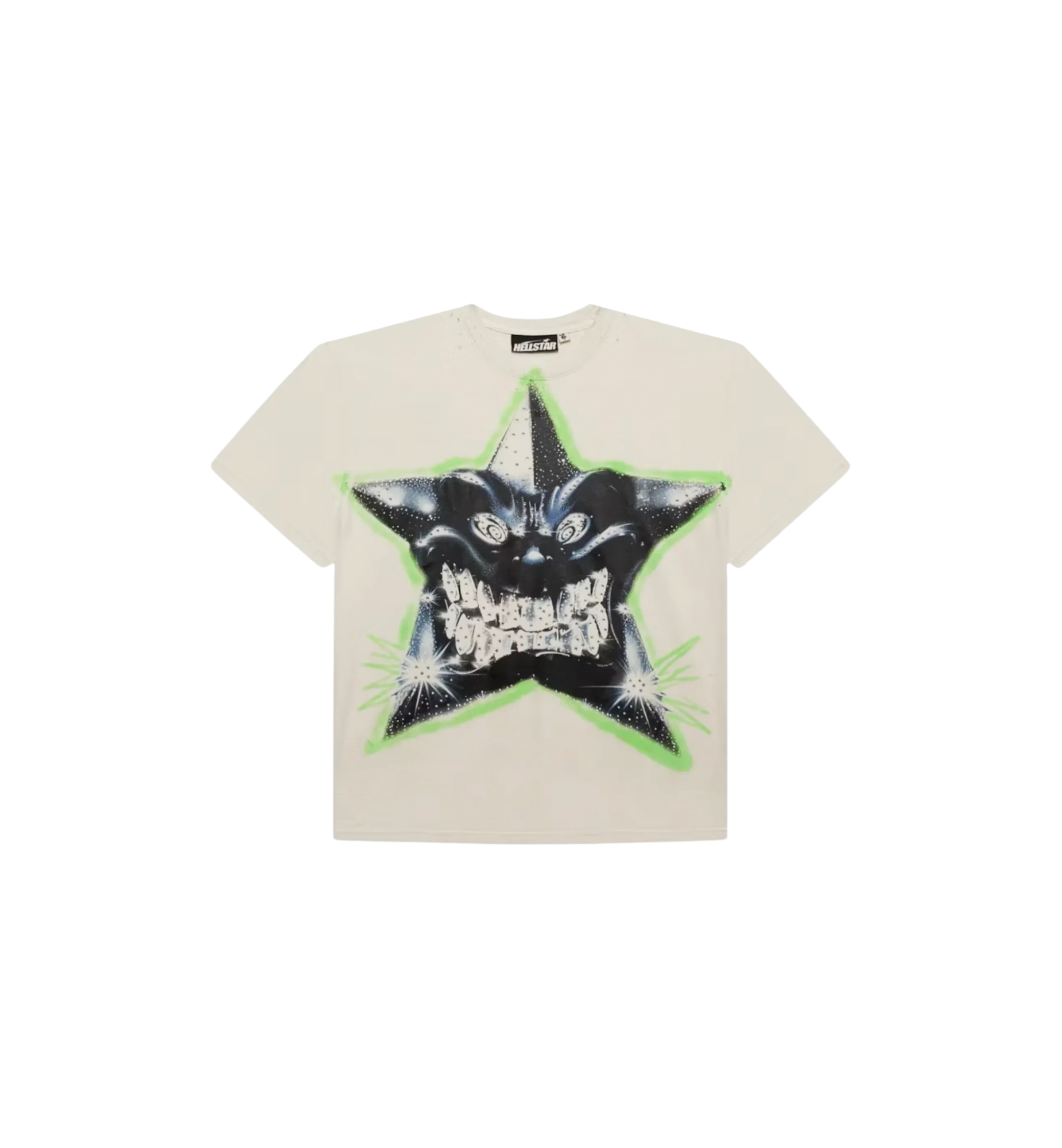 Hellstar Star T-Shirt "White"
