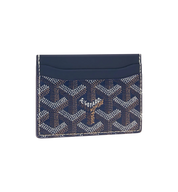Goyard Saint Sulpice Card Wallet “Navy Blue"