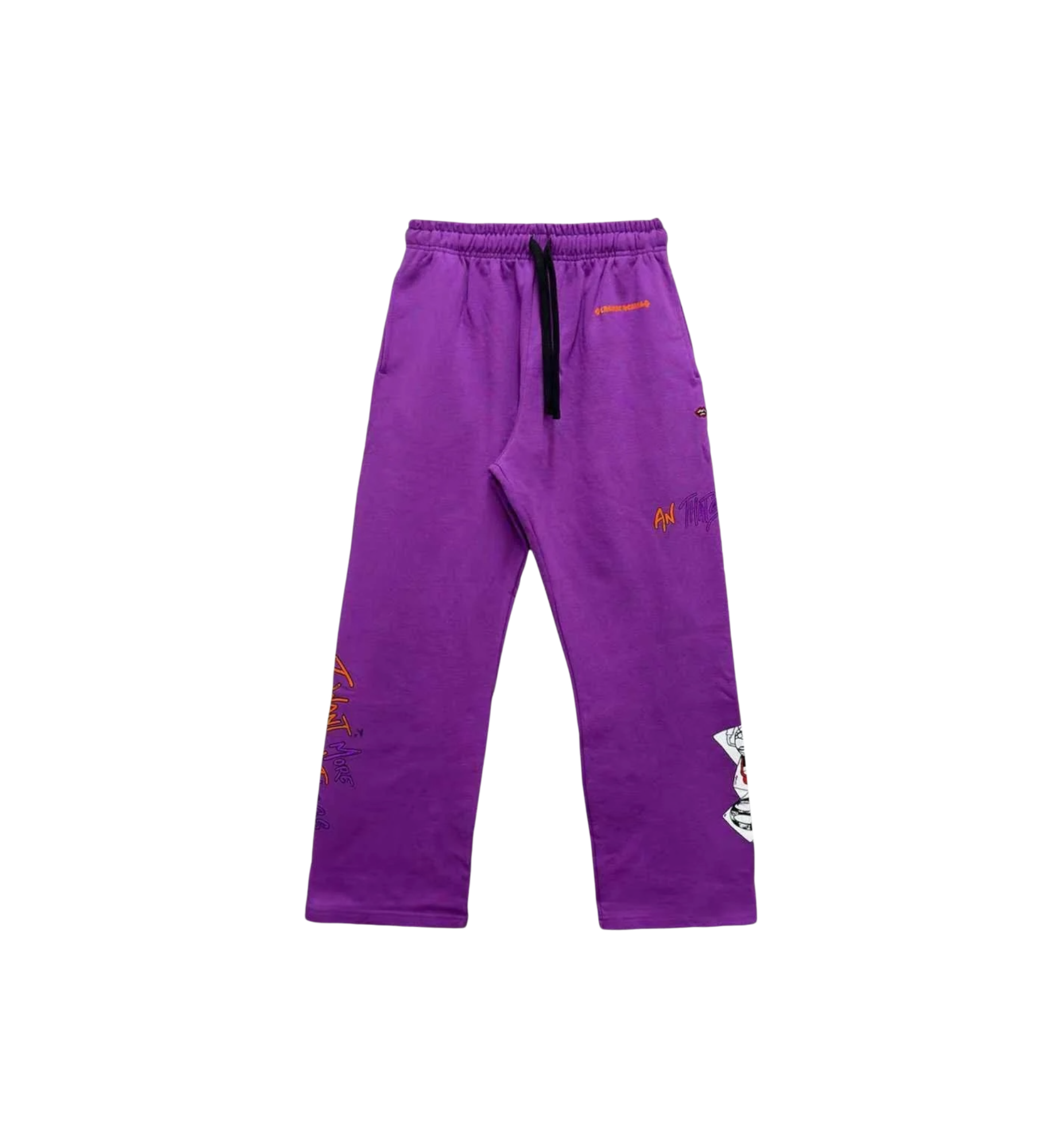 Chrome Hearts Matty Boy Graffiti Sweatpants "Purrelle"