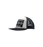 Chrome Hearts CH Hollywood Trucker Hat "Black/White"