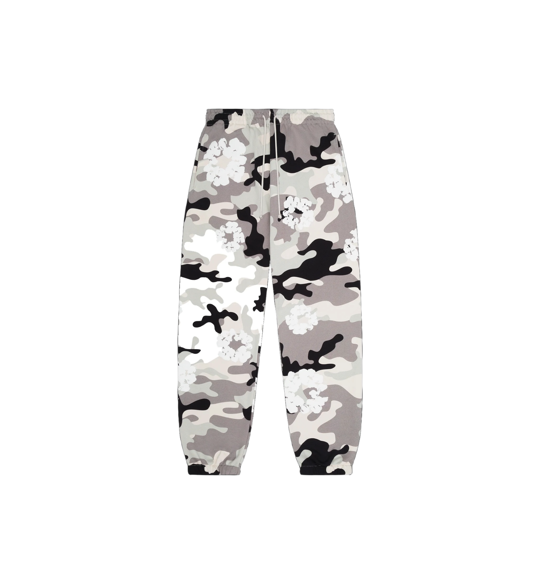 Denim Tears The Cotton Wreath Sweatpants "White Camo"