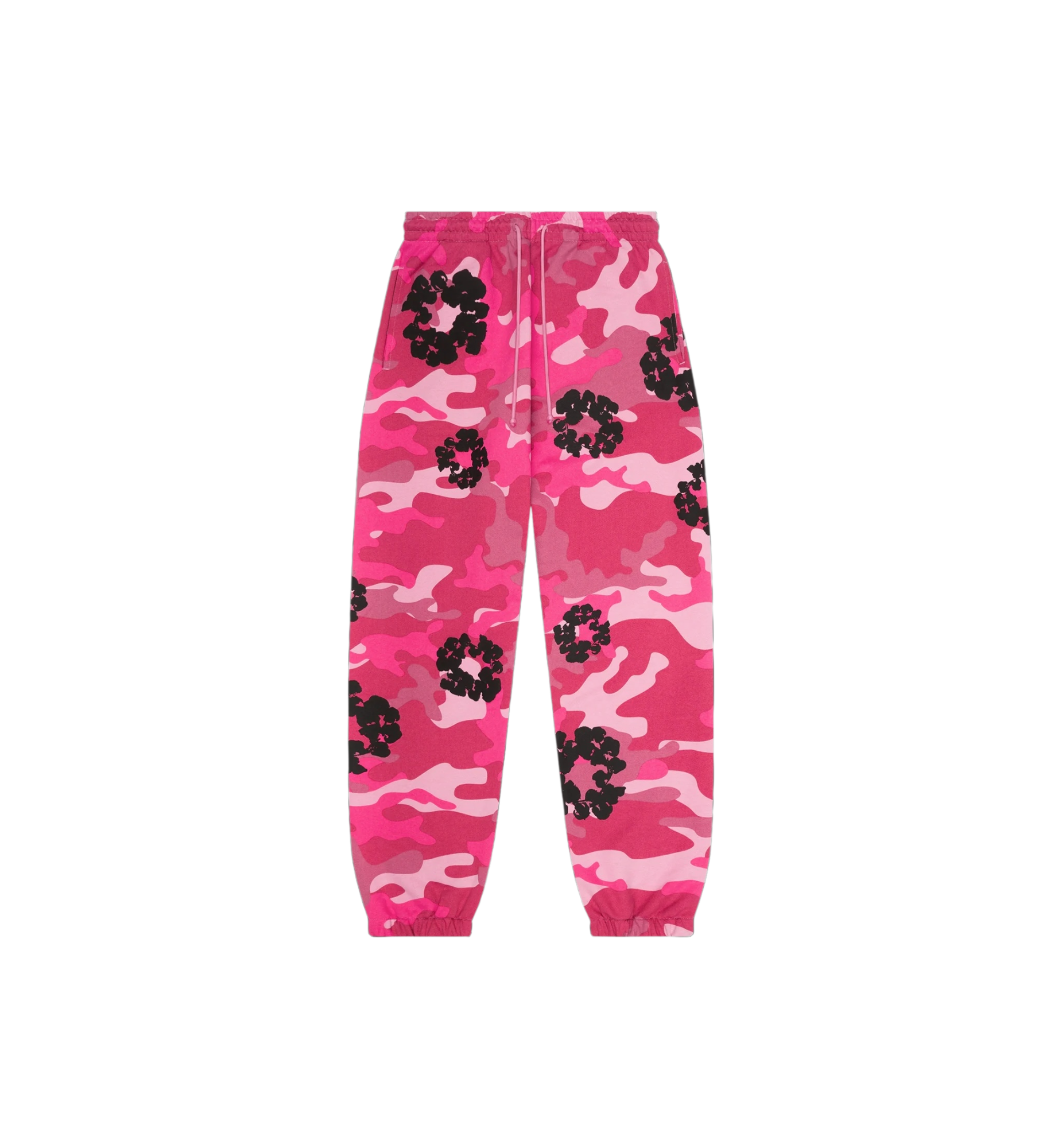 Denim Tears The Cotton Wreath Sweatpants "Pink Camo"