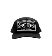 Chrome Hearts CH Las Vegas Trucker Hat "Black/Black"