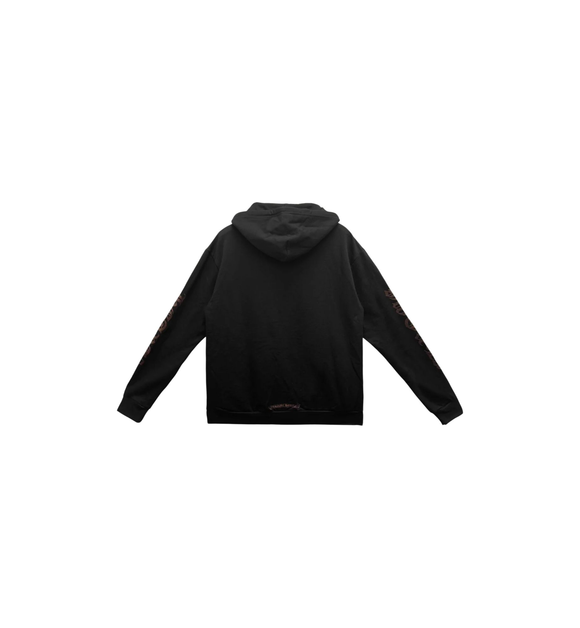 Chrome Hearts Brown Glitter 1988 Zip Up Hoodie "Black"