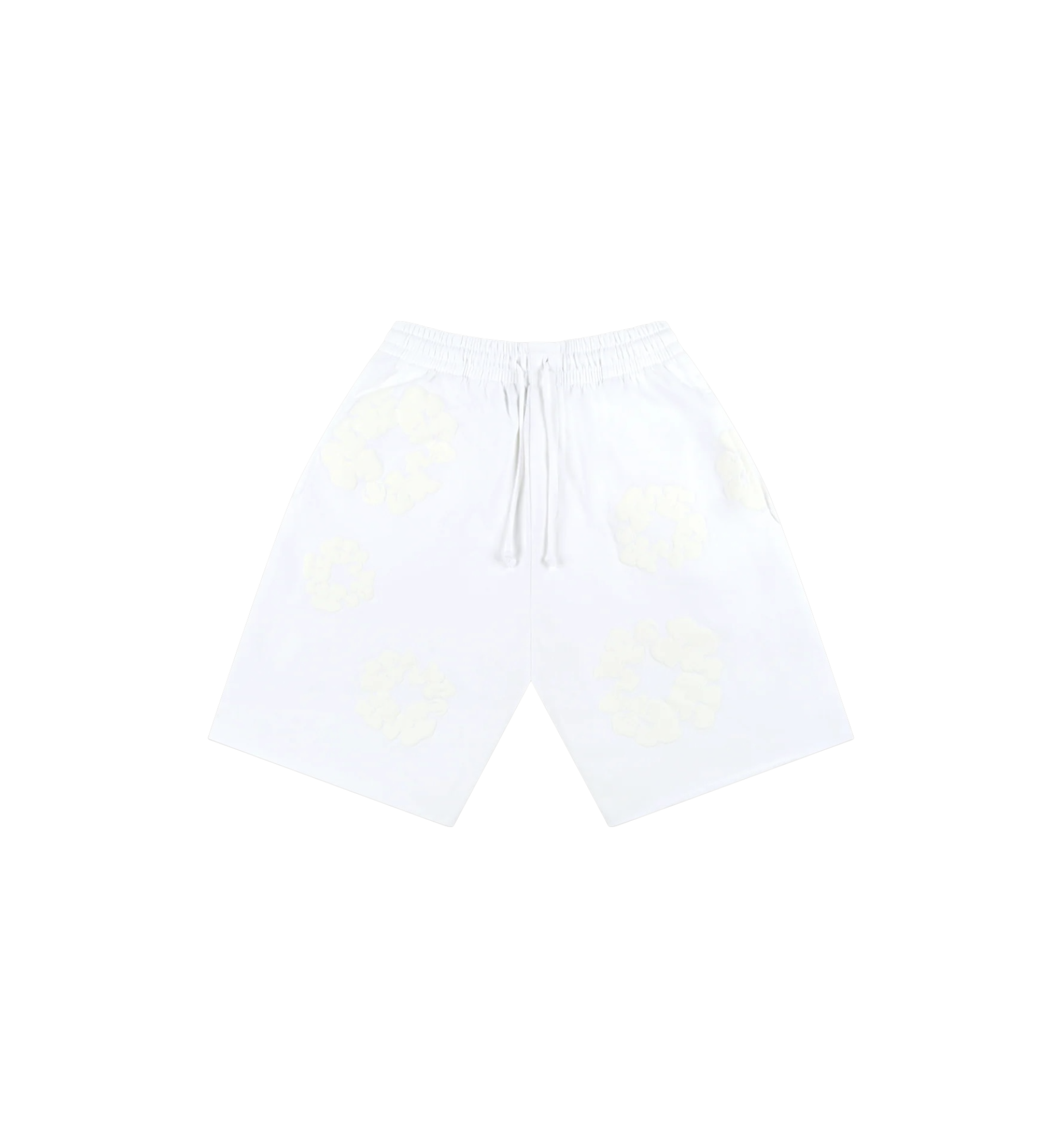 Denim Tears Mono Cotton Wreath Shorts "White"