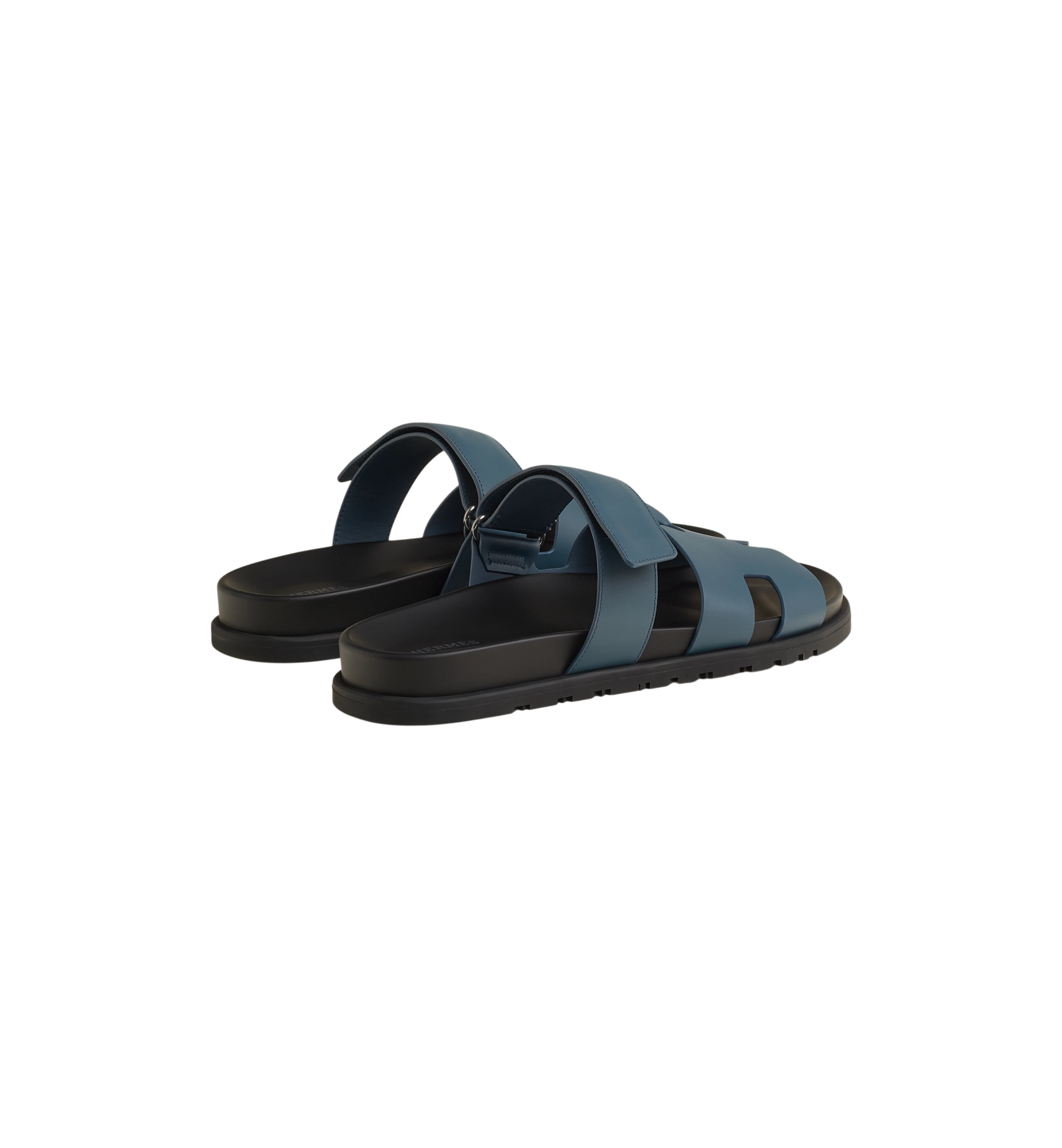 Hermes Chypre Sandal "Bleu Turquin"