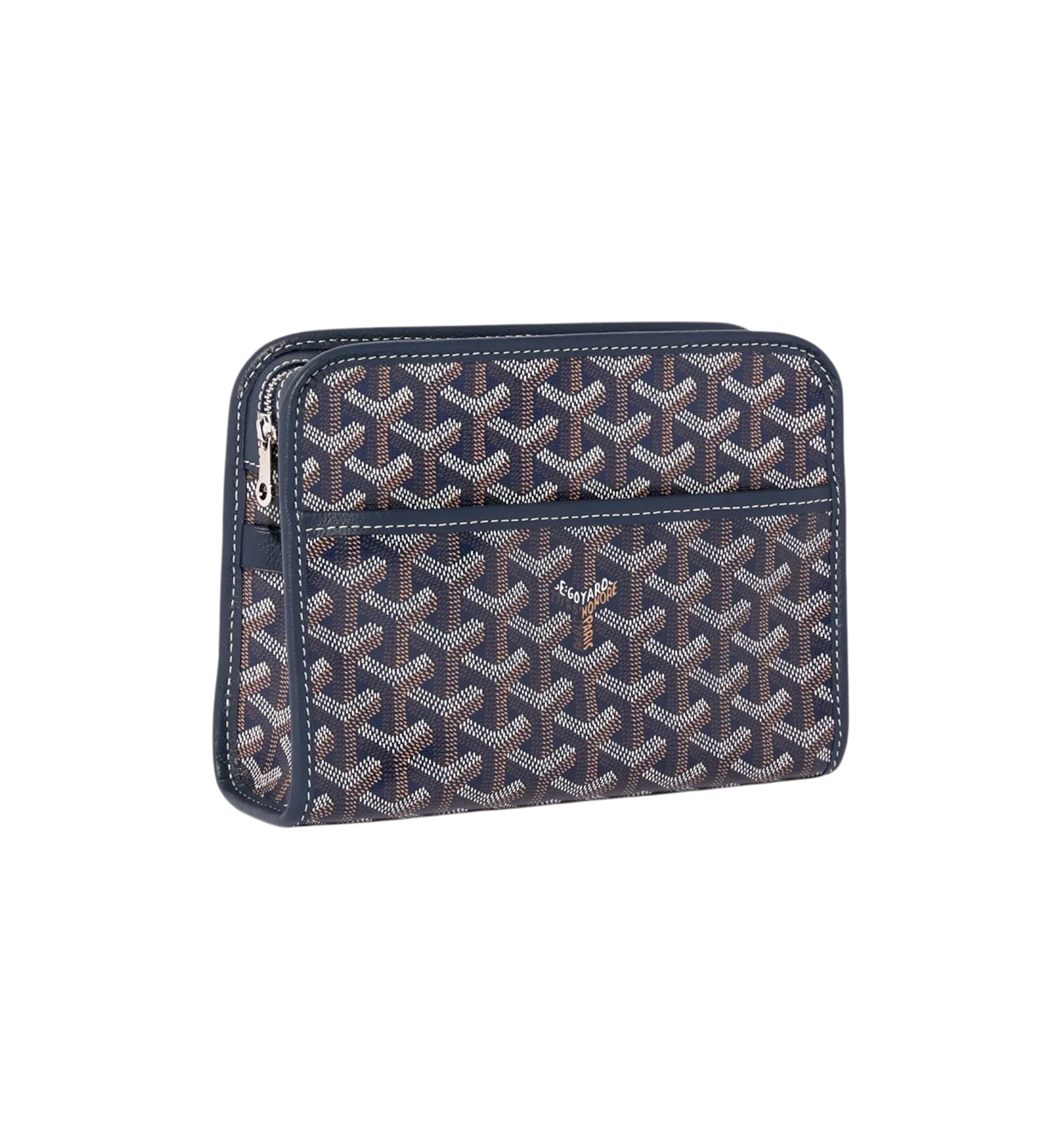Goyard Jouvence Toiletry Bag "PM Navy Blue"