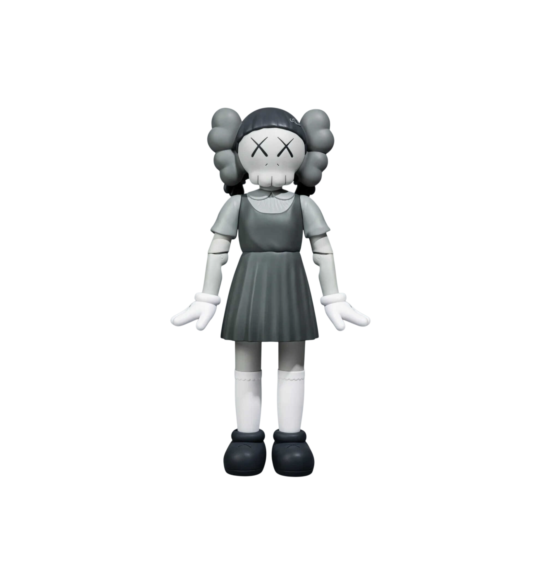 KAWS Young-Hee Vinyl Figure "Monotone"