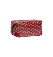 Goyard Bowling 25 Toiletry Bag "Red"