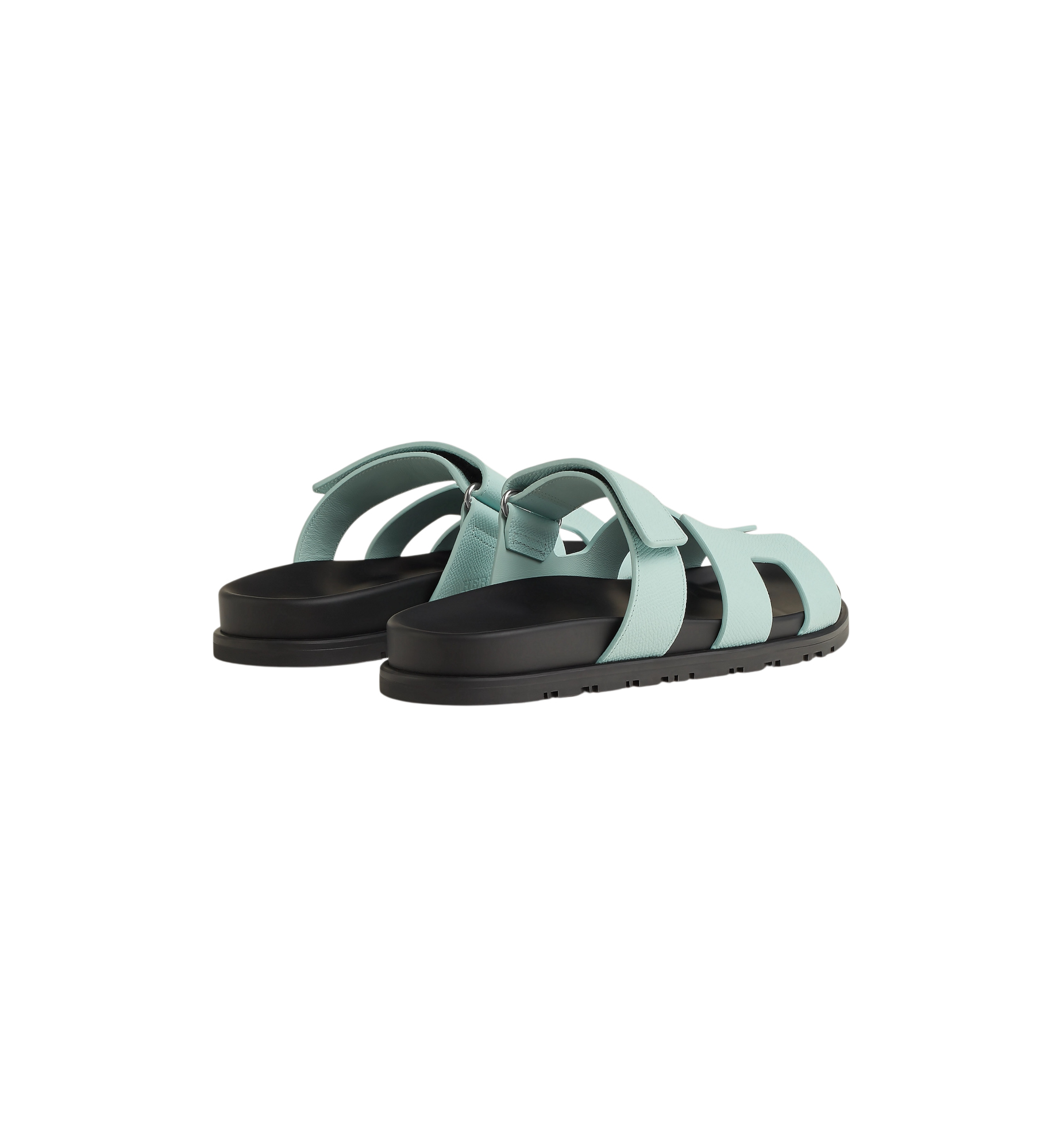 Hermes Chypre Sandal "Bleu Cristaux"