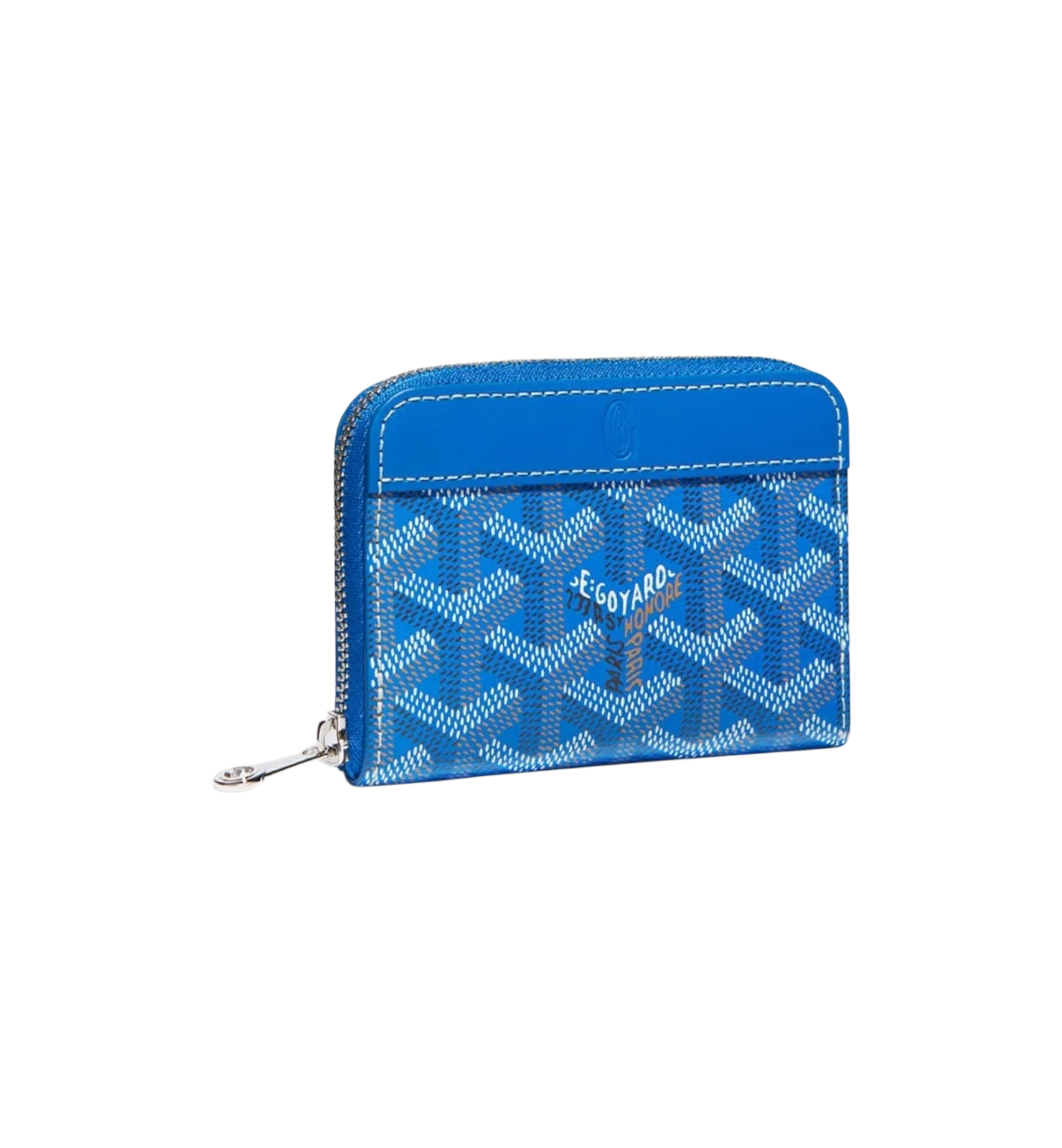 Goyard Matignon Mini Wallet "Sky Blue"