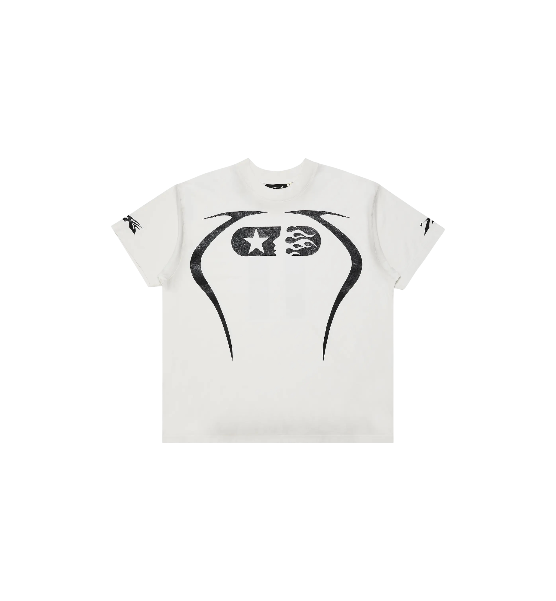 Hellstar Warm Up T-Shirt "White"