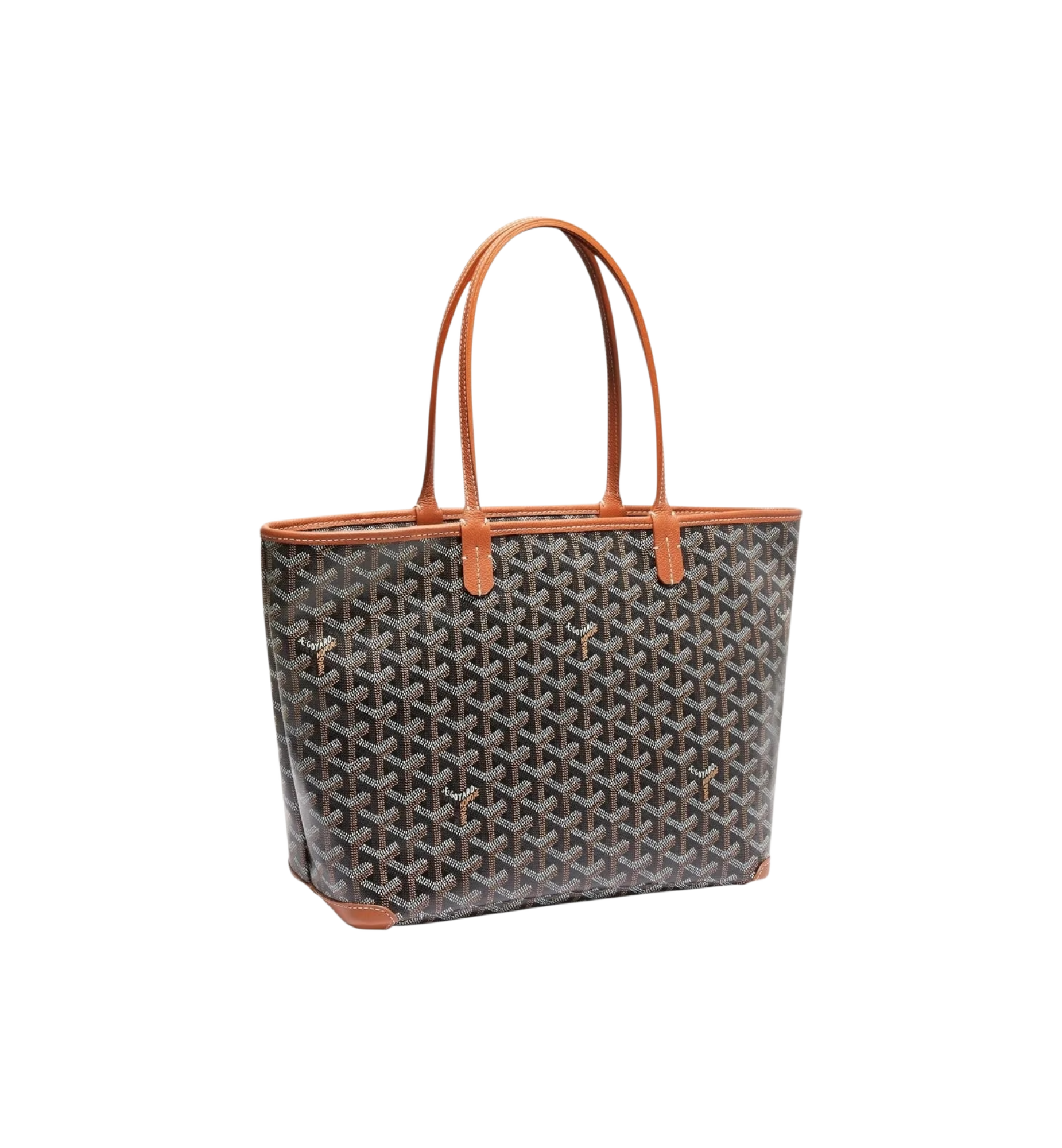 Goyard Artois Bag "PM Black & Tan"