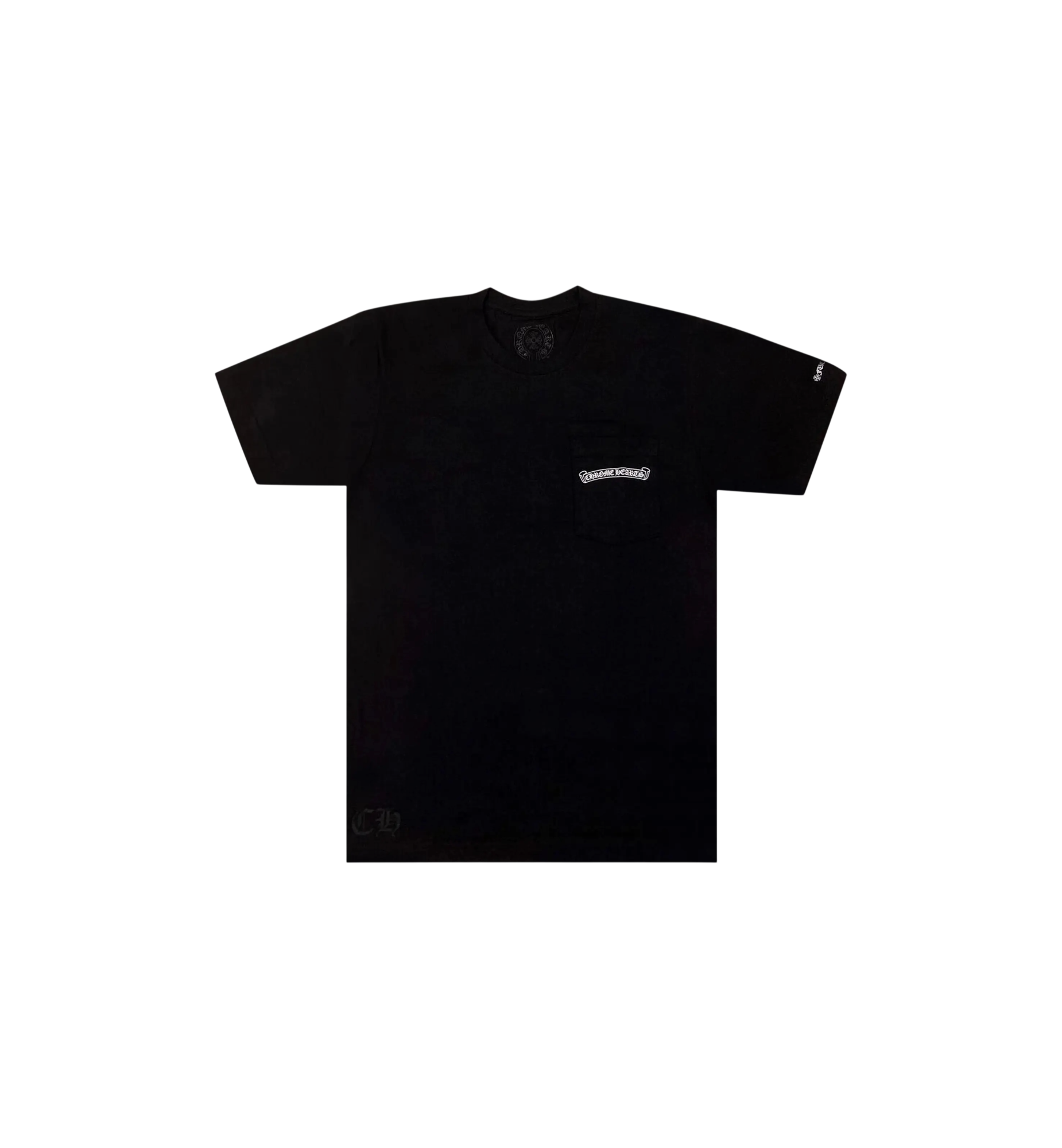 Chrome Hearts Scroll Logo T-Shirt "Black"