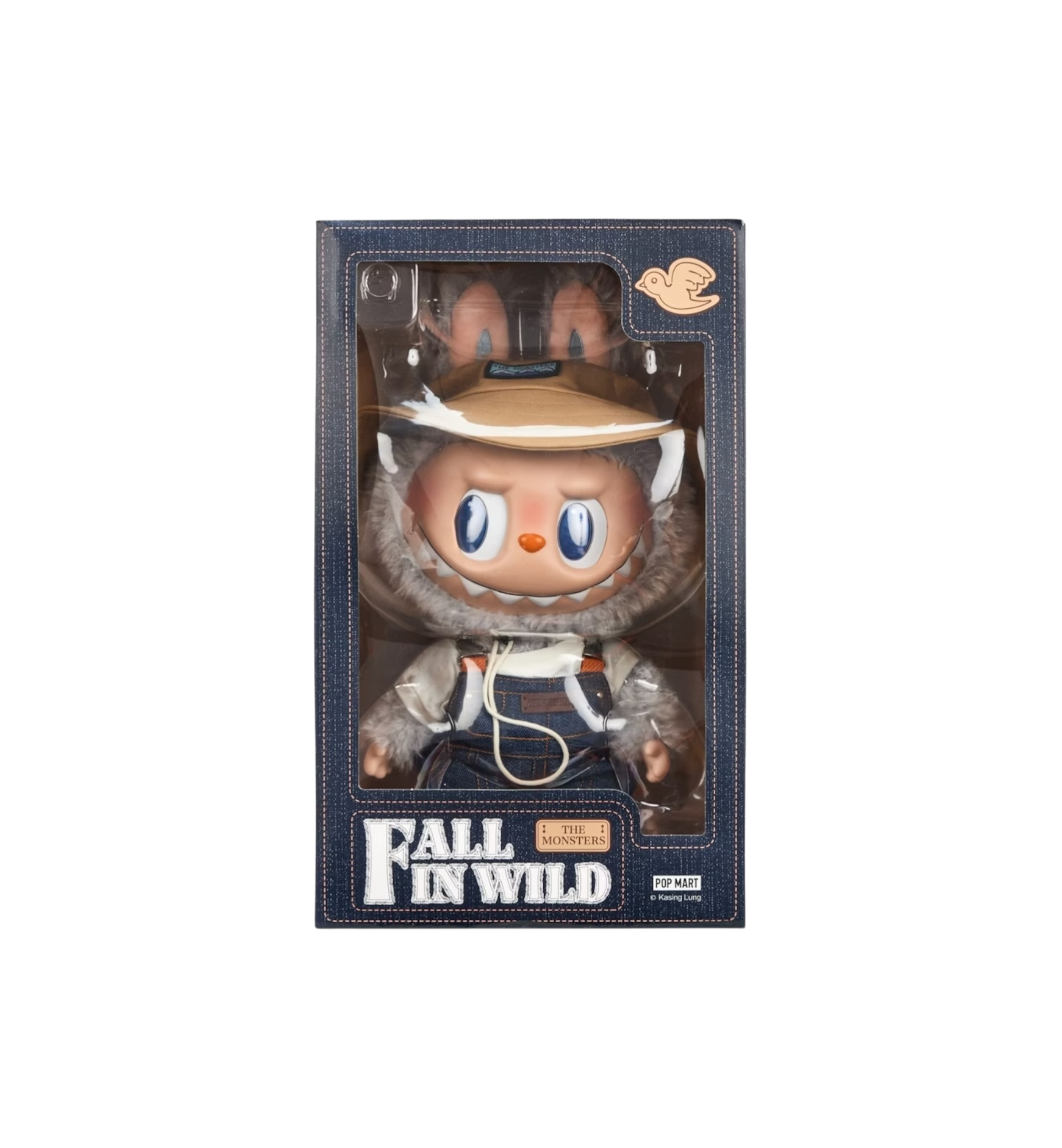 Pop Mart LABUBU The Monsters Fall In Wild Vinyl Plush Doll