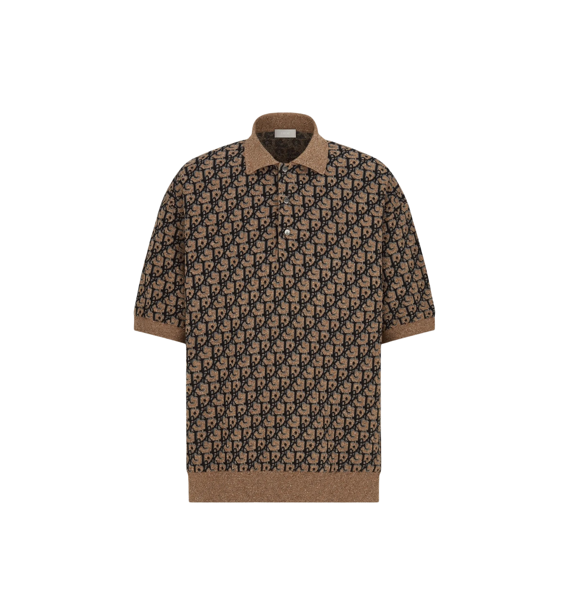 Dior x Cactus Jack Oversized Polo Shirt "Beige/Black"