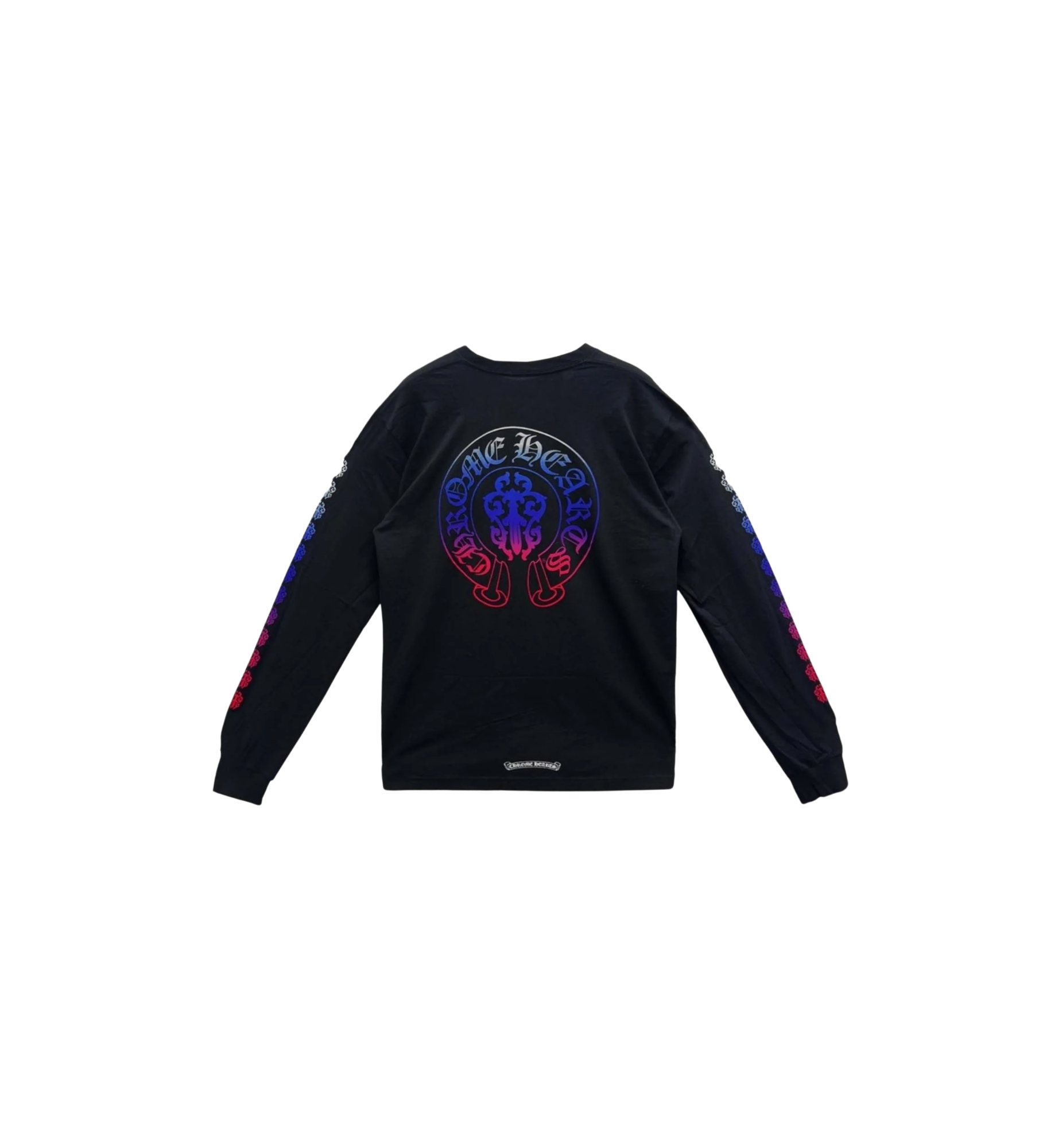 Chrome Hearts Gradient Dagger Horseshoe L/S Tee "Black"