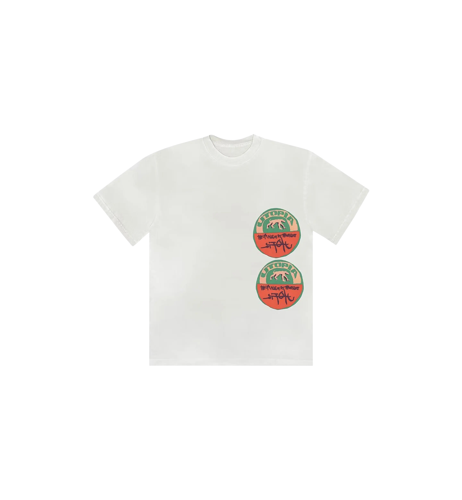 Travis Scott Utopia B3 Tee "White"