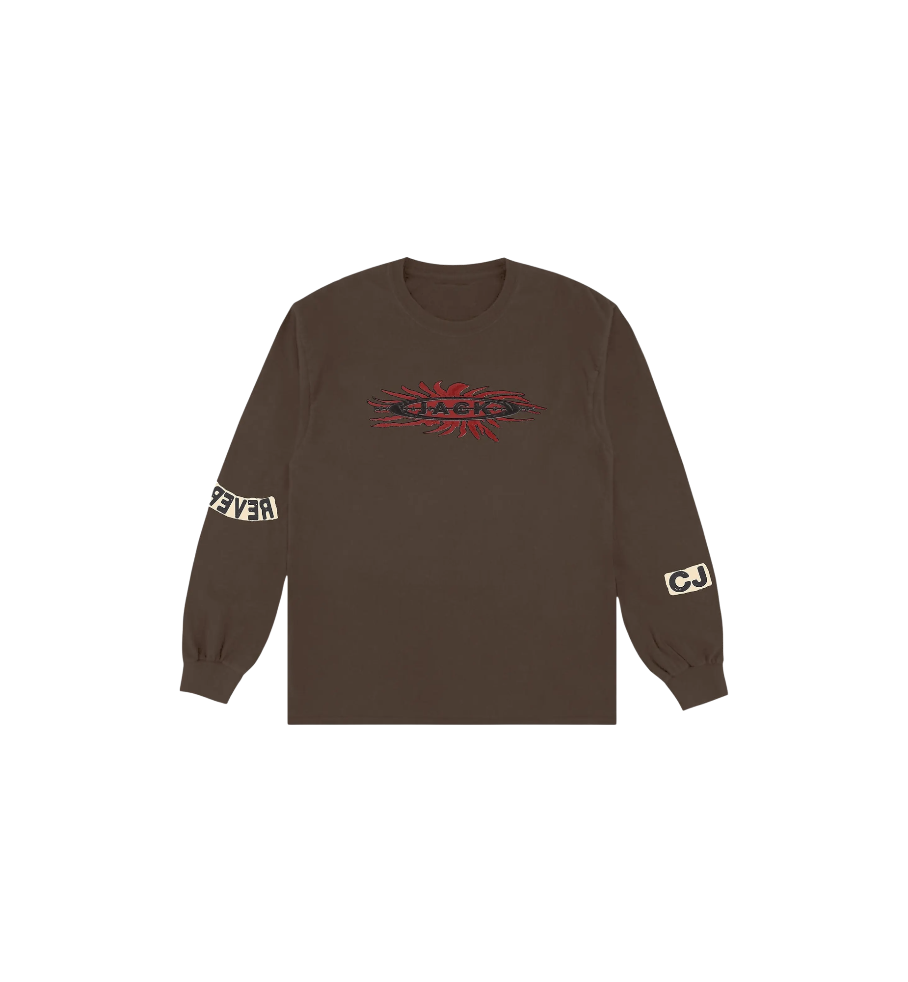 Travis Scott Reverse Jack L/S T-Shirt "Brown"