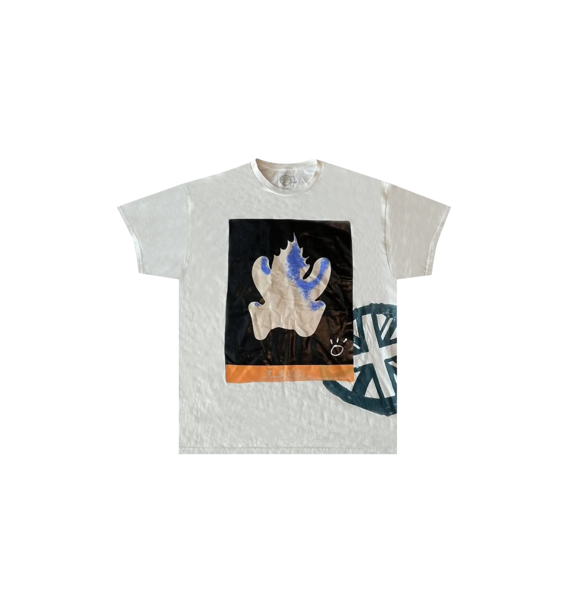 Travis Scott O2 Live Union Jack T-Shirt "White"