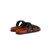 Hermes Chypre Sandal "Noir/Naturel"