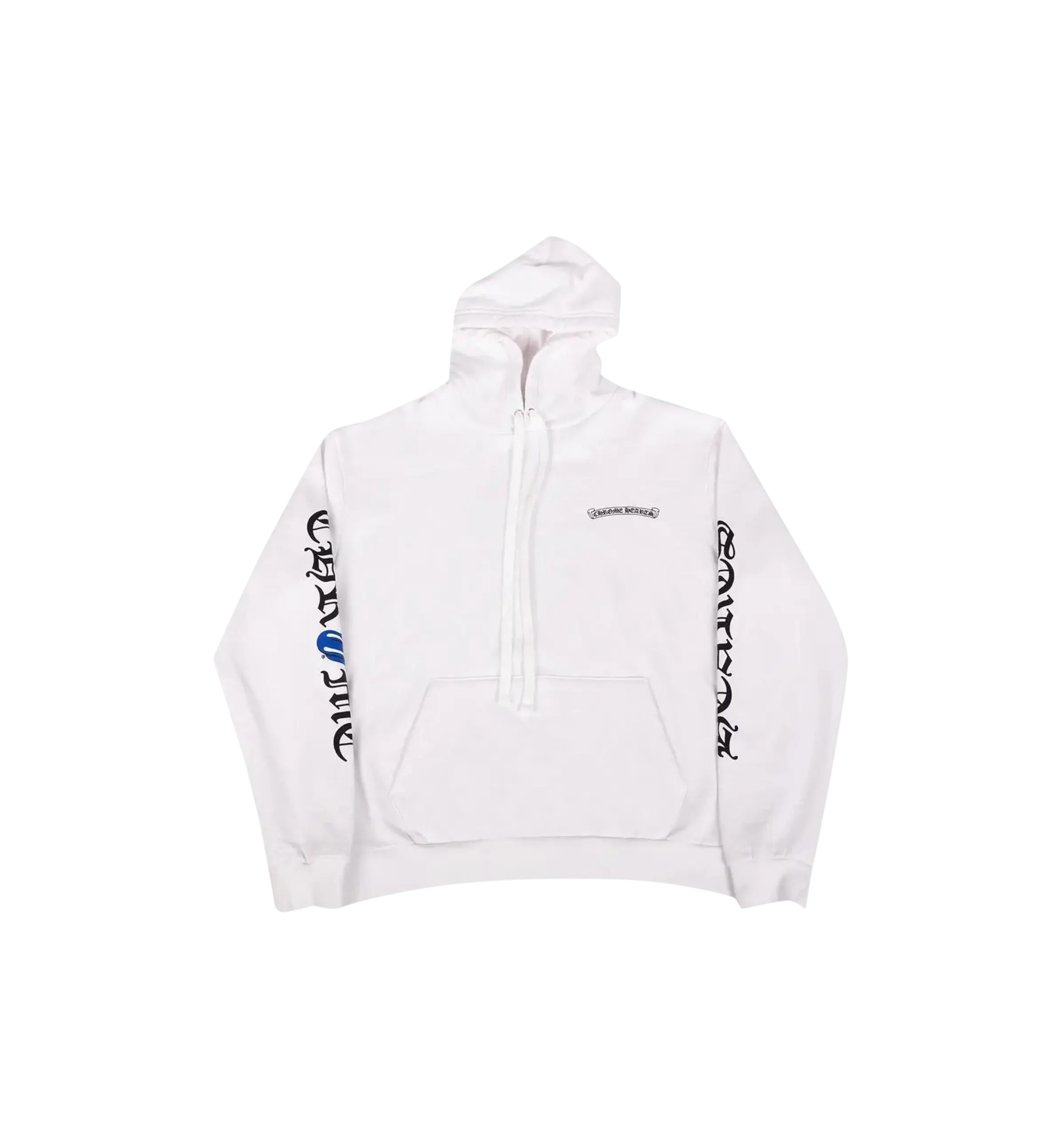 Chrome Hearts Rolling Stones Hoodie "White/Blue"