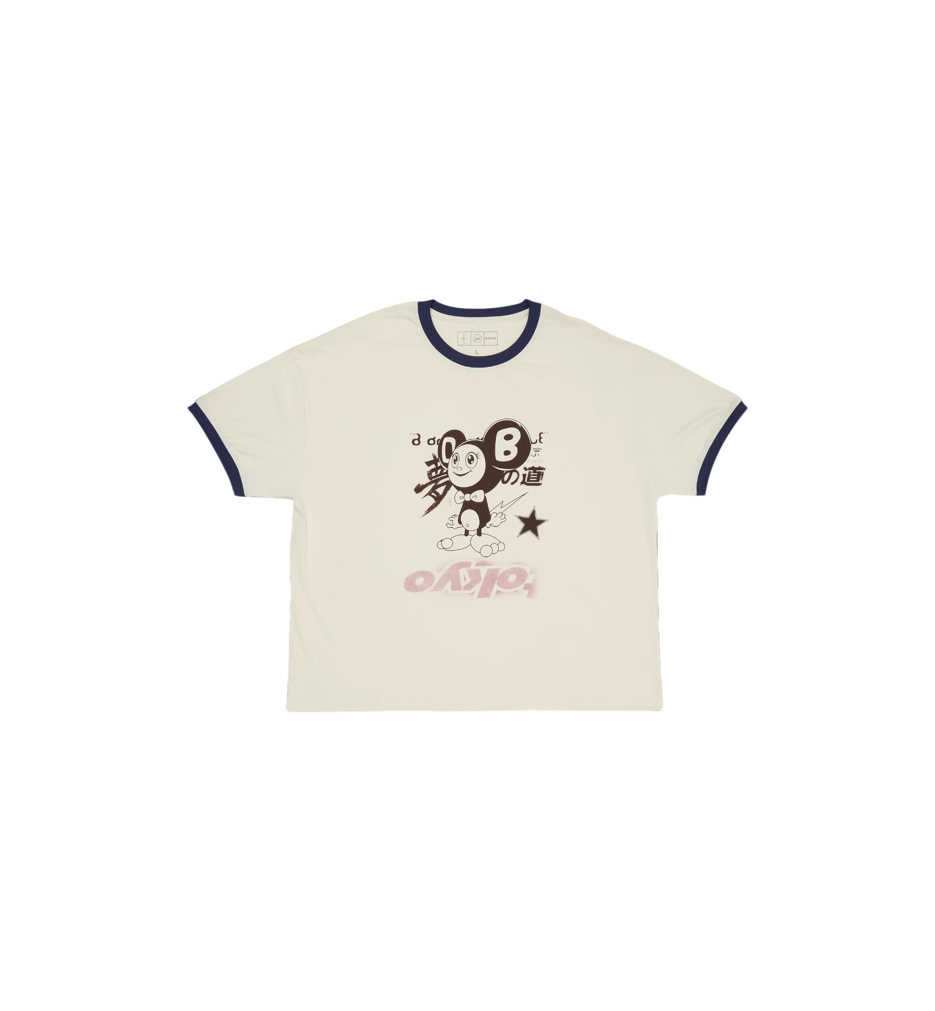 Travis Scott Cactus Jack x Fragment x Takashi Murakami Tokyo Ringer Tee "Multicolor"