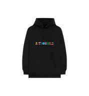 Travis Scott Astroworld Logo Hoodie "Black"