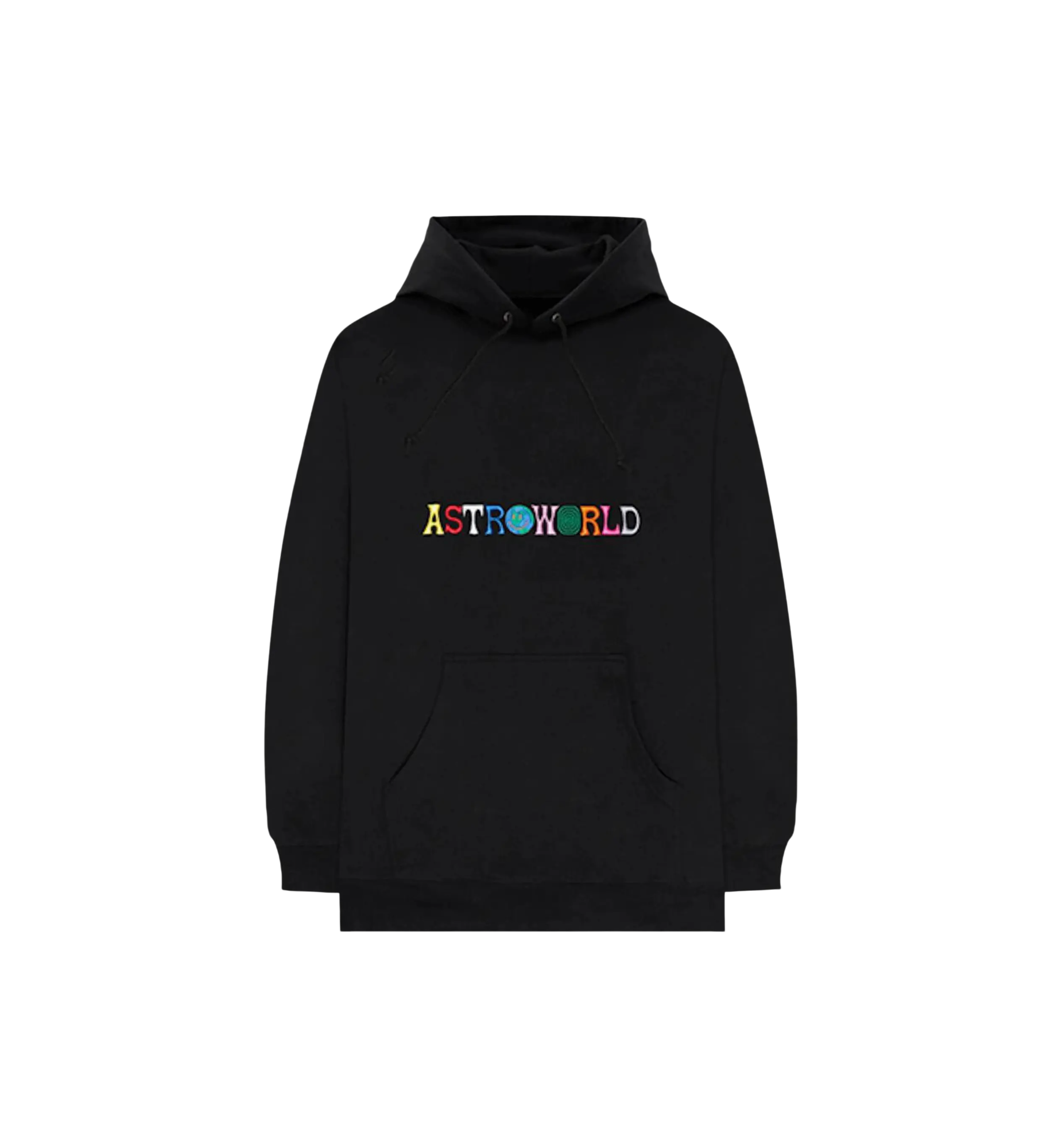 Travis Scott Astroworld Logo Hoodie "Black"