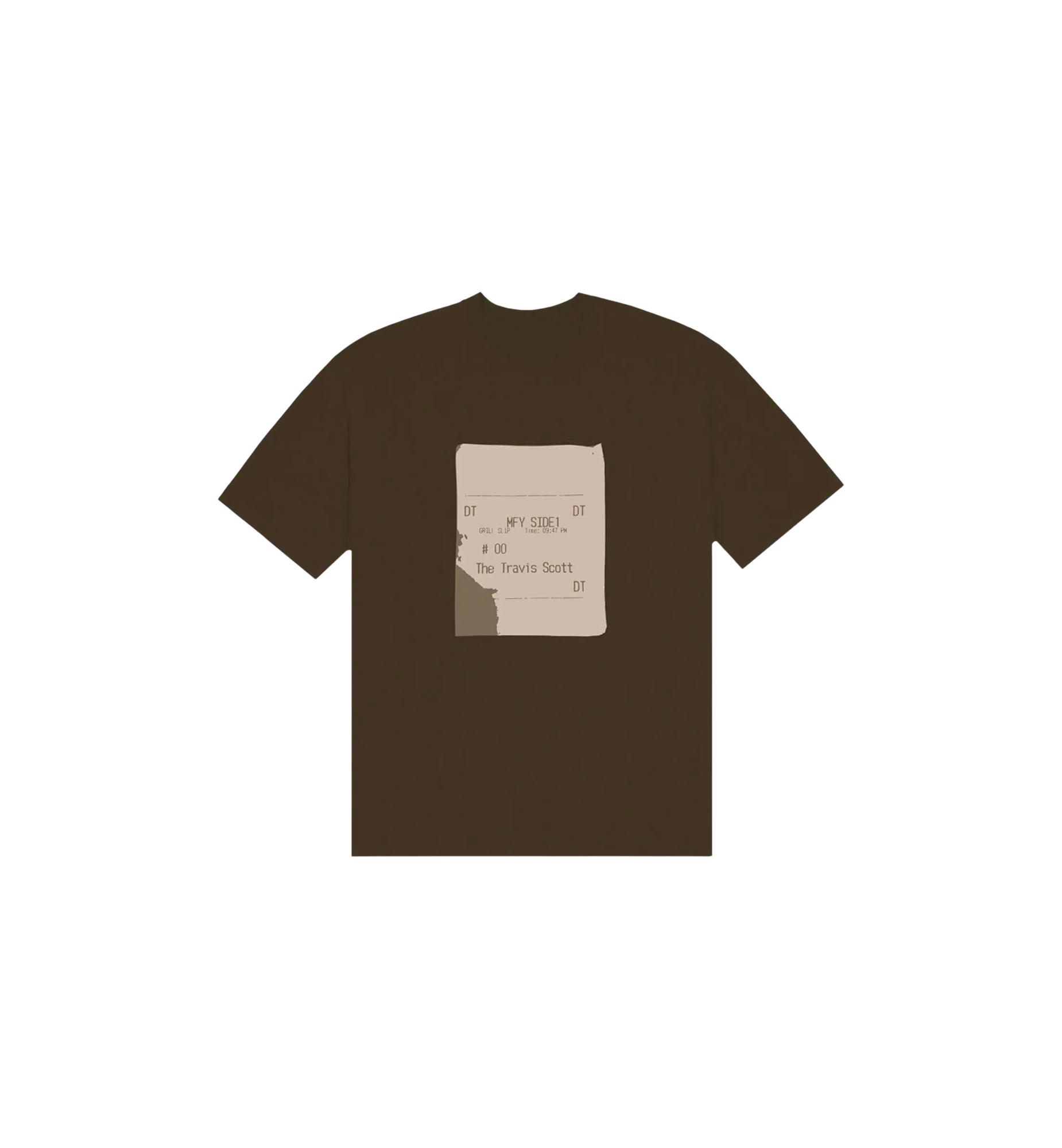 Travis Scott x CPFM 4 CJ Grill Slip T-Shirt "Brown"