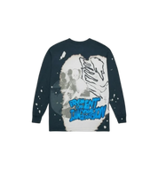 Travis Scott Cactus Jack + Kaws For Fragment L/S Tee "Multi Grey"