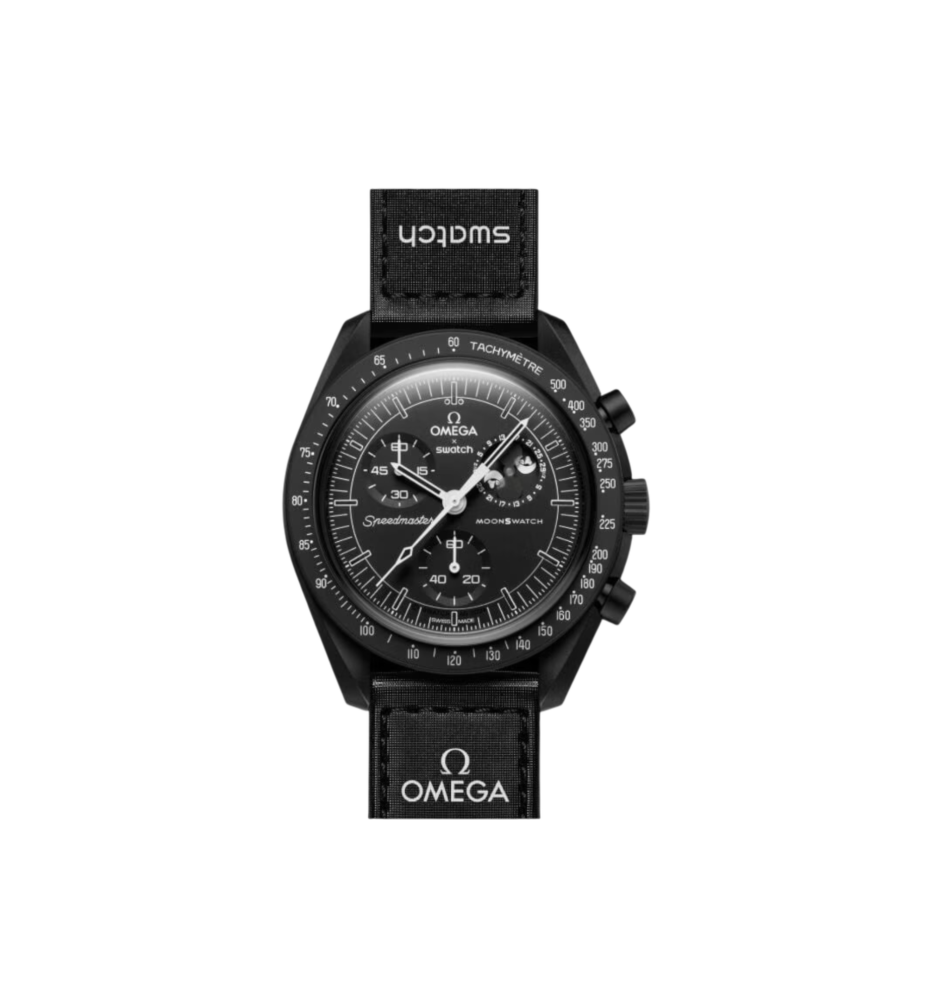 Swatch x Omega Bioceramic Moonswatch Mission To Moonphase "New Moon"