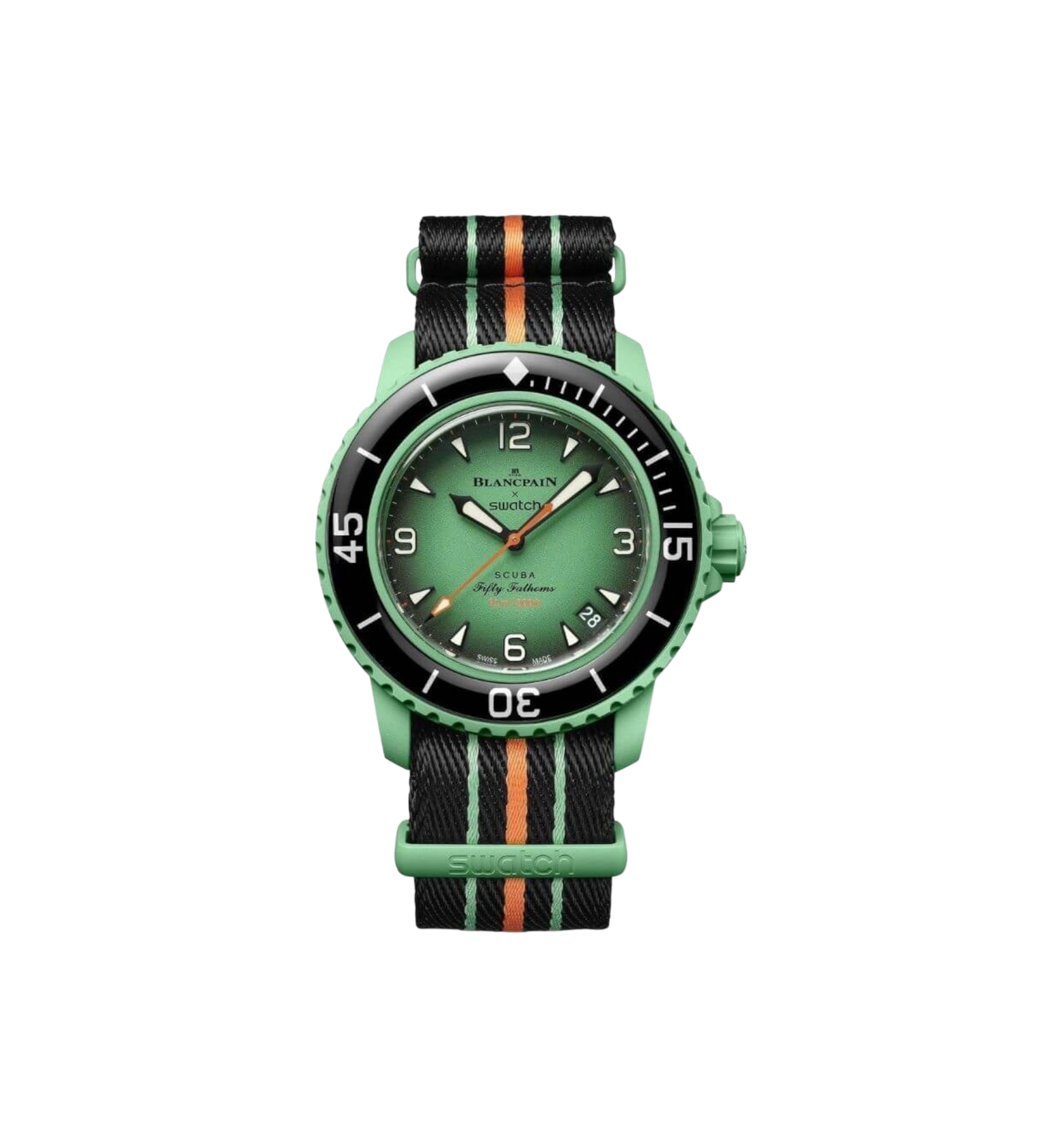 Swatch x Blancpain Bioceramic Scuba Fifty Fathoms "Indian Ocean"